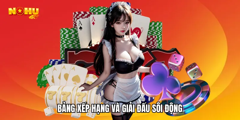 Bảng xếp hạng và giải đấu sôi động